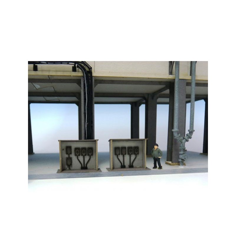 Electric boxes (x3). JOSWOOD 40134