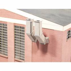 Saídas de ventilação.