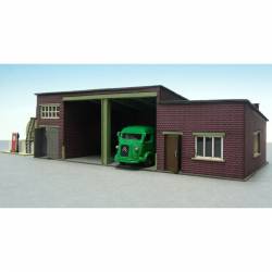 Garagem para veículos.