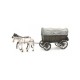 Coal cart with horse. ARTITEC 387.285. Ready made