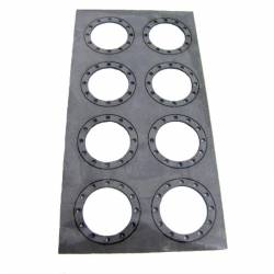 Flange rings, punched, 16 mm.