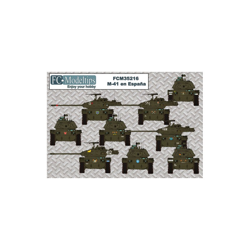 Calcas: M41 en España. FCMODELTIPS 35216