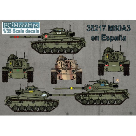 Decal set: M60. FCMODELTIPS 35217