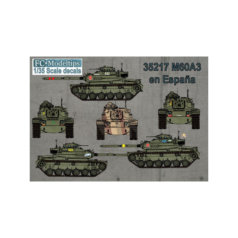 Calcas: M60 en España. FCMODELTIPS 35217