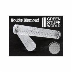 Rouleau : double diamant.