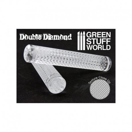 Rolling pin double diamond. GREEN STUFF WORLD 1164