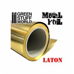Flexible metal foil - Brass. GREEN STUFF 368075