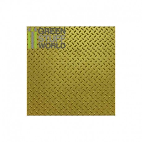 Diamond textured sheet. GREEN STUFF WORLD 1100