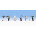 Skiers. NOCH 15827 Skiers. NOCH 15827