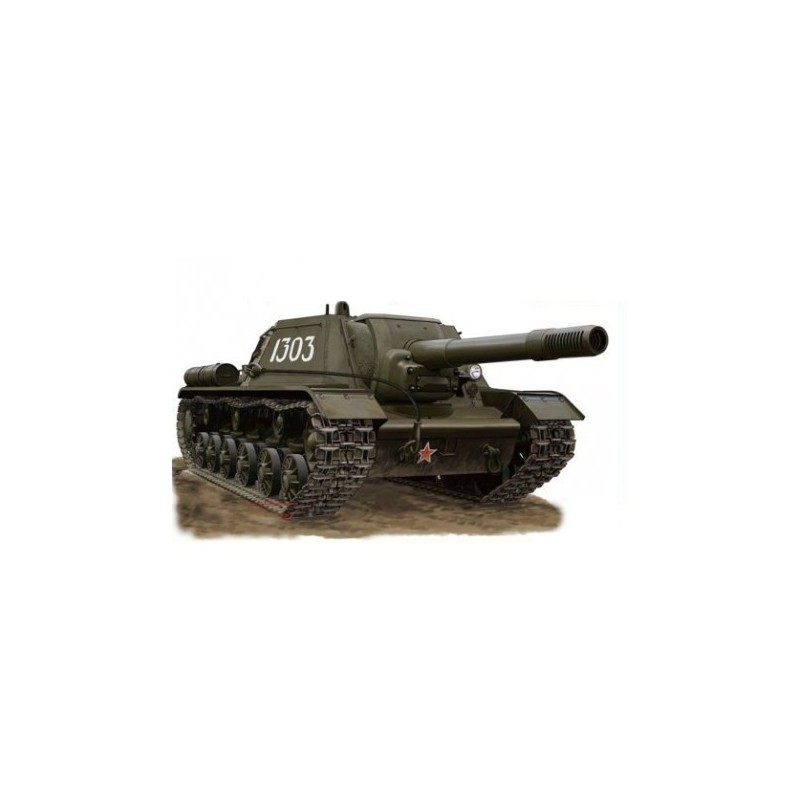 Autopropulsado ruso SU-152. BRONCO MODELS ZB48004