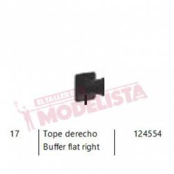 Buffer flat right, RENFE 333.