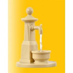 Fountain, moving.