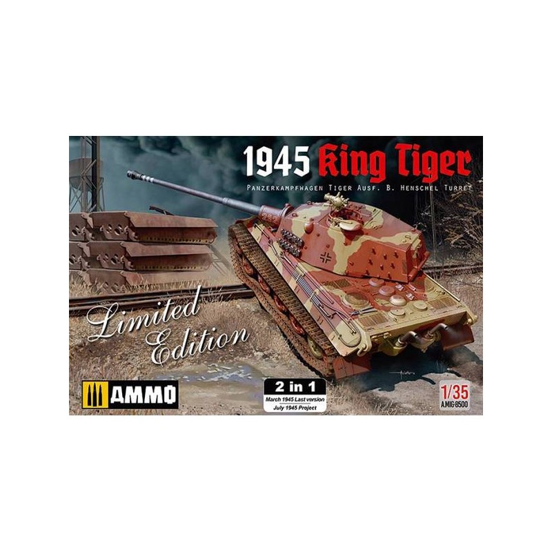 King Tiger torreta Henschel (1945). AMIG 8500