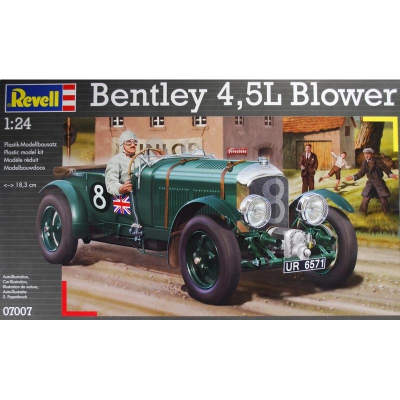 Bentley 4,5 l Blower. REVELL 07007 Bentley 4,5 l Blower. REVELL 07007