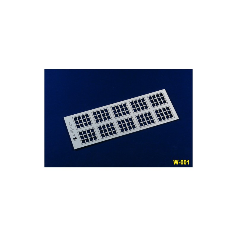 Ventanas, 18x16 mm. PROSES W001