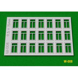 Windows, 9,5x15 mm. PROSES W008