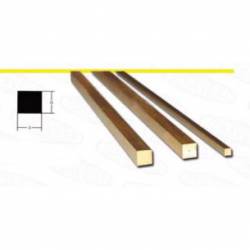 Square brass profile. 1,5 mm. HIRSCH 781515