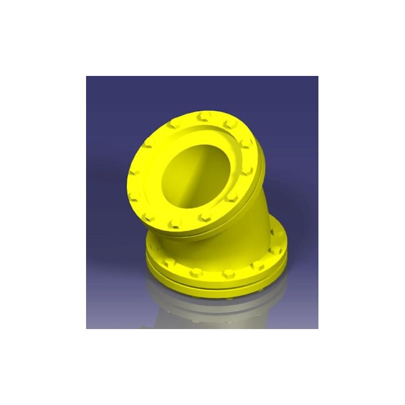 Tubería industrial: codo 30º, 3,1 mm. JOSWOOD 41053