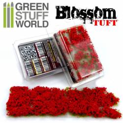 Blossom tufts, red. 6 mm. GREEN STUFF WORLD 363483