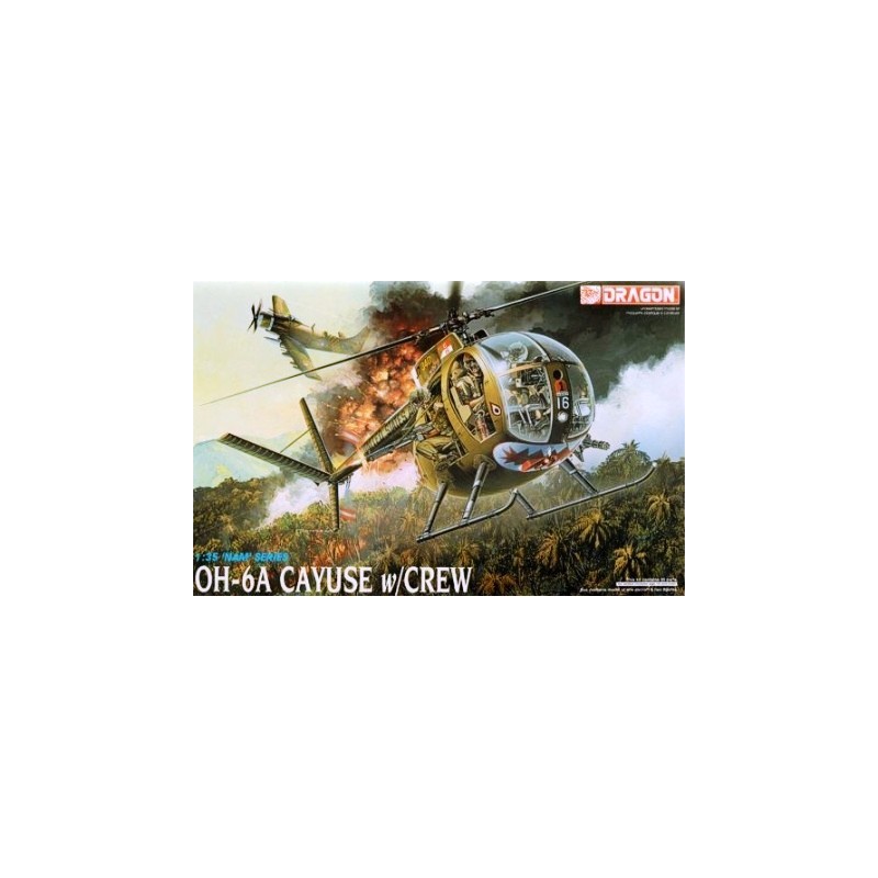 OH-6A Cayuse con tripulación. DRAGON 3310
