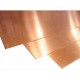 Plancha de cobre. 0,5 mm. 400 x 200 mm. HIRSCH 8505