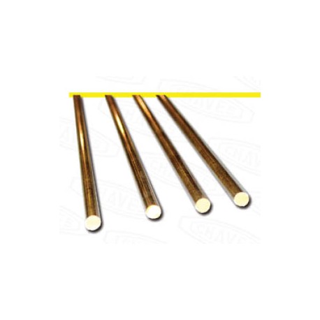 Round brass profile. 0,6 mm. HIRSCH 7606