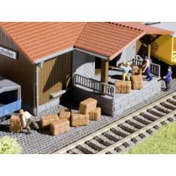 Fardos de palha (10 unidades).