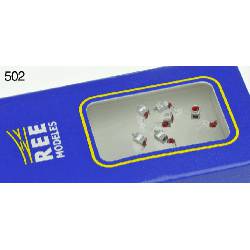 Set de luces de cola (x6).