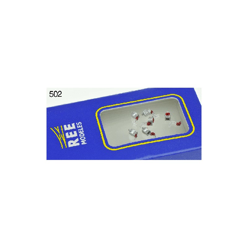 Set de luces de cola (x6). REE MODELES XB-502