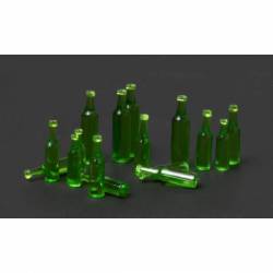 Beer bottles.