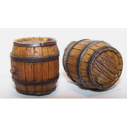 Botti di legno.