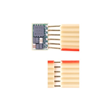 Decoder mini, 6-pin direct plug, 0.5A. D&H PD05A-1