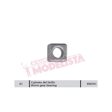 Worm gear bearing for RENFE 276. ER6761