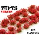 Shrub tufts, red. 6 mm. GREEN STUFF WORLD 363667