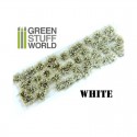 Shrub tufts, white. 6 mm. GREEN STUFF WORLD 363070