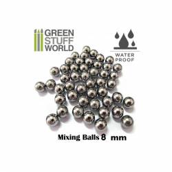 Mixing balls, 8 mm. GREEN STUFF 9031