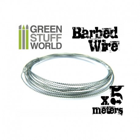 Barbed wire. GREEN STUFF WORLD 366019