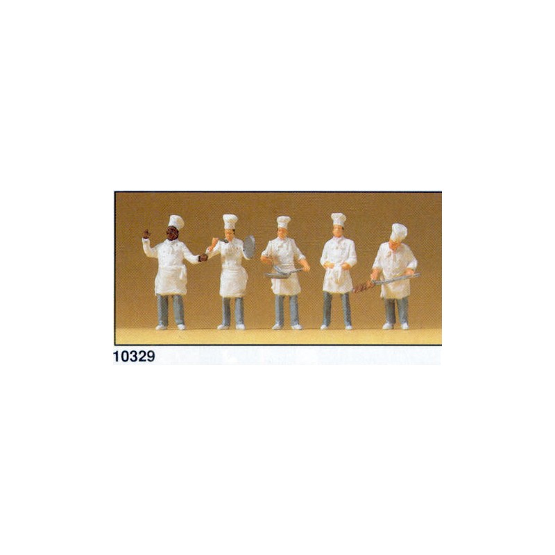 Cooks. PREISER 10329 Cooks. PREISER 10329