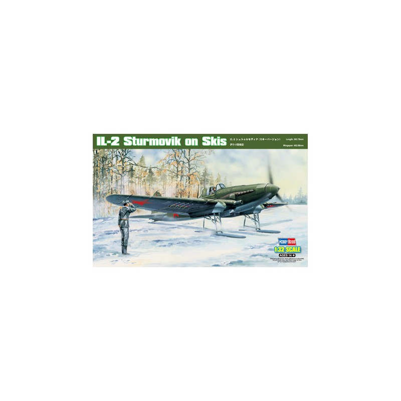 IL-2 Sturmovik on Skis. HOBBYBOSS 83202