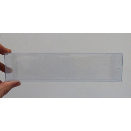 Transparent PVC box for H0 trucks. ETM_BOX