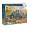 Infantería alemana y cañón de 75 mm. ZVEZDA 6156