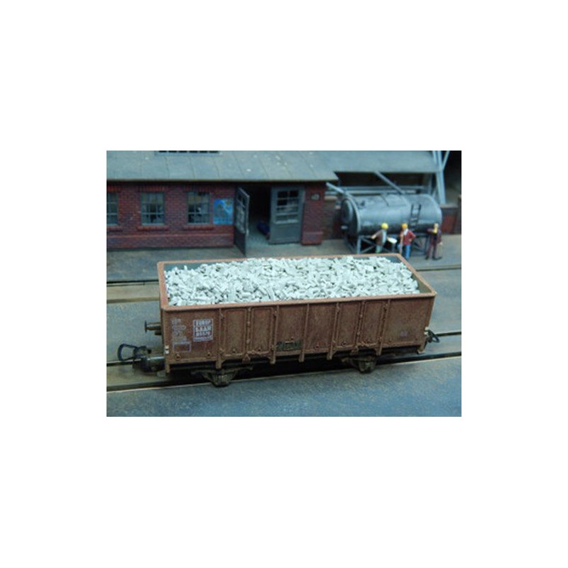 Bricks, grey (x3000). JUWEELA 21245