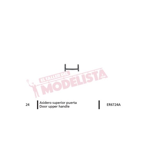 Asidero superior puerta para 8634. ELECTROTREN ER6724A