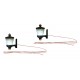 Entry wall mount lights (x2). WOODLAND SCENICS JP5655