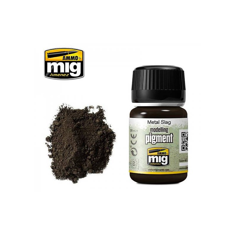 Pigmento escoria metálica. 35 ml. AMIG 3020