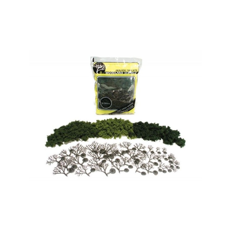 Set de creación de árboles, mixtos. WOODLAND TR1102