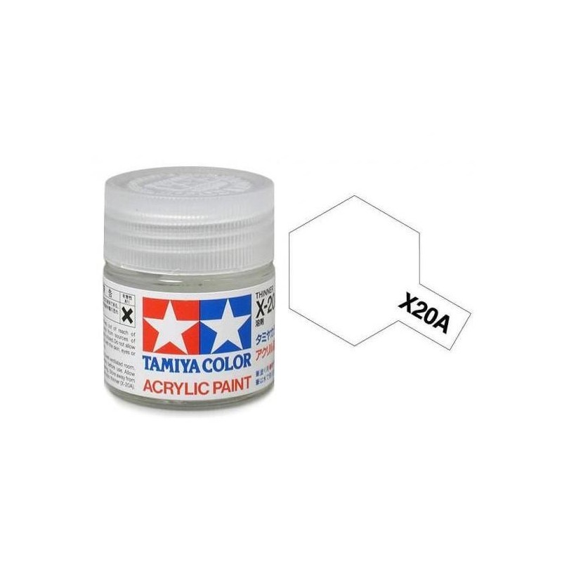 Diluyente para aerógrafo X-20A, 10 ml. TAMIYA 81520