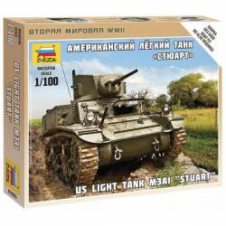 M3A1 "Stuart" leichter Panzer.
