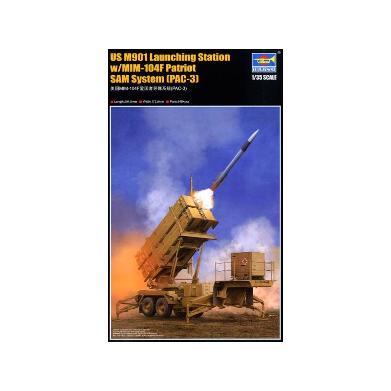 Sistema lanzamisiles USA SAM. TRUMPETER 01040