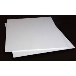 Stirene sheet, 0,25 mm.